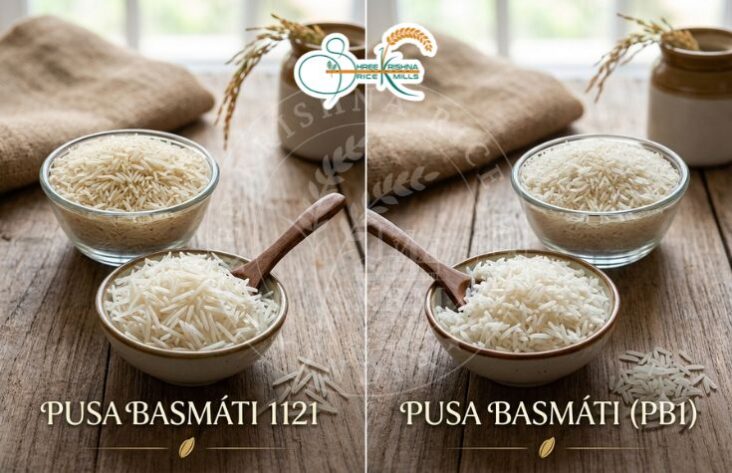 Pusa Basmati 1 vs. Pusa Basmati 1121